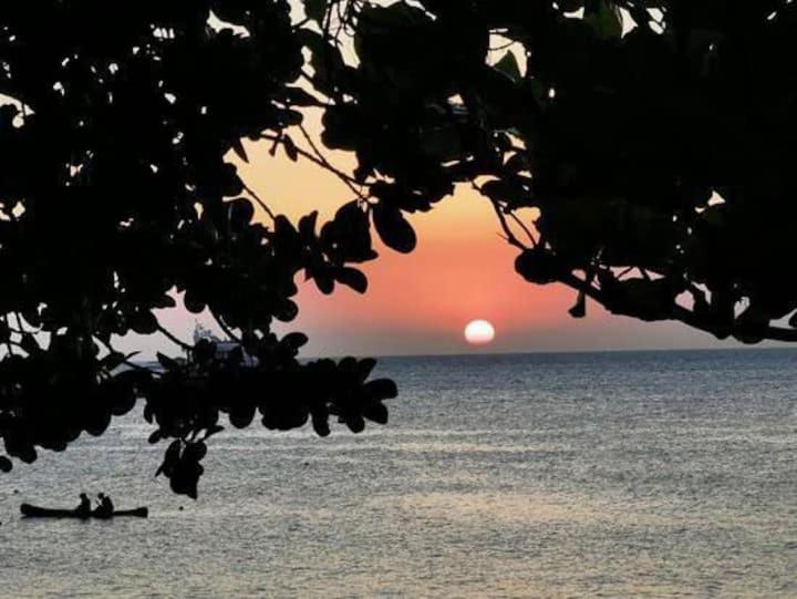 Suite Pe Na Areia- Espaco Independente Na Praia Do Curral Com Localizacao Privilegiada - Simplicidade E Comodidade Com O Por Do Sol Mais Lindo De Ilhabela - Melhor Custo Beneficio Para Ate 4 Pessoas , Na Av Jose Pacheco Do Nascimento Nº 7682 المظهر الخارجي الصورة
